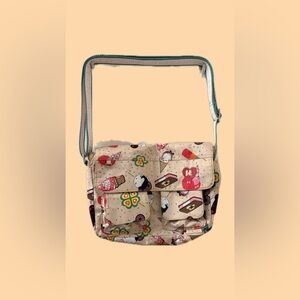 Harajuku Lovers Gwen Stefani Crossbody Purse Satchel Love Ice Cream